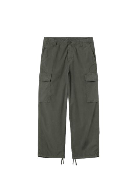 pantaloni kade cargo uomo verdi CARHARTT WIP | I0355642ZX.GD